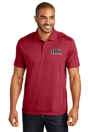 Men's Diamond Jacquard Polo